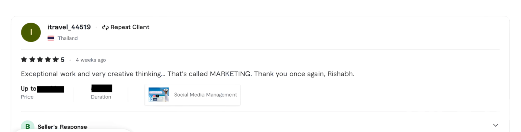 Global Ranking Solution Client's Testimonail