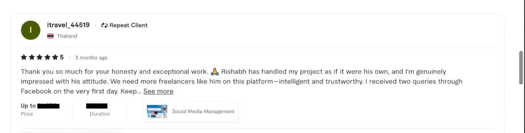 Global Ranking Solution Testimonail