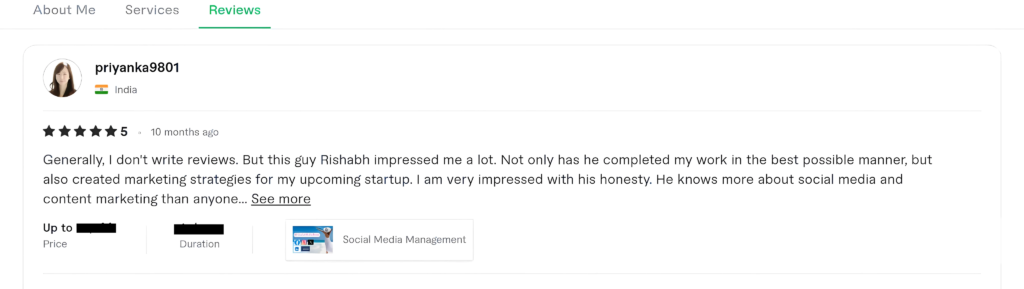 Global Ranking Solution Client's Satisfaction Testimonail