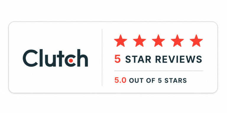 Clutch 5 star customer reviews for Global Ranking Solution